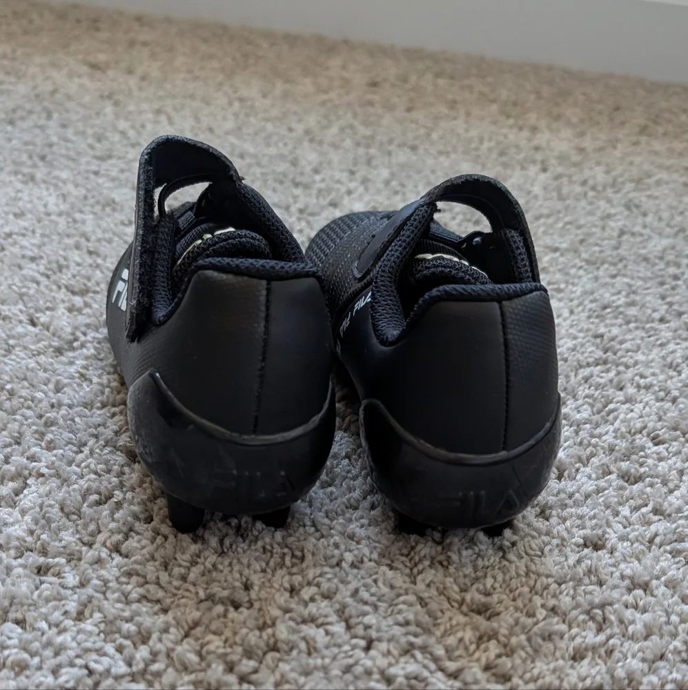 Fila Kids Black Soccer Cleats
